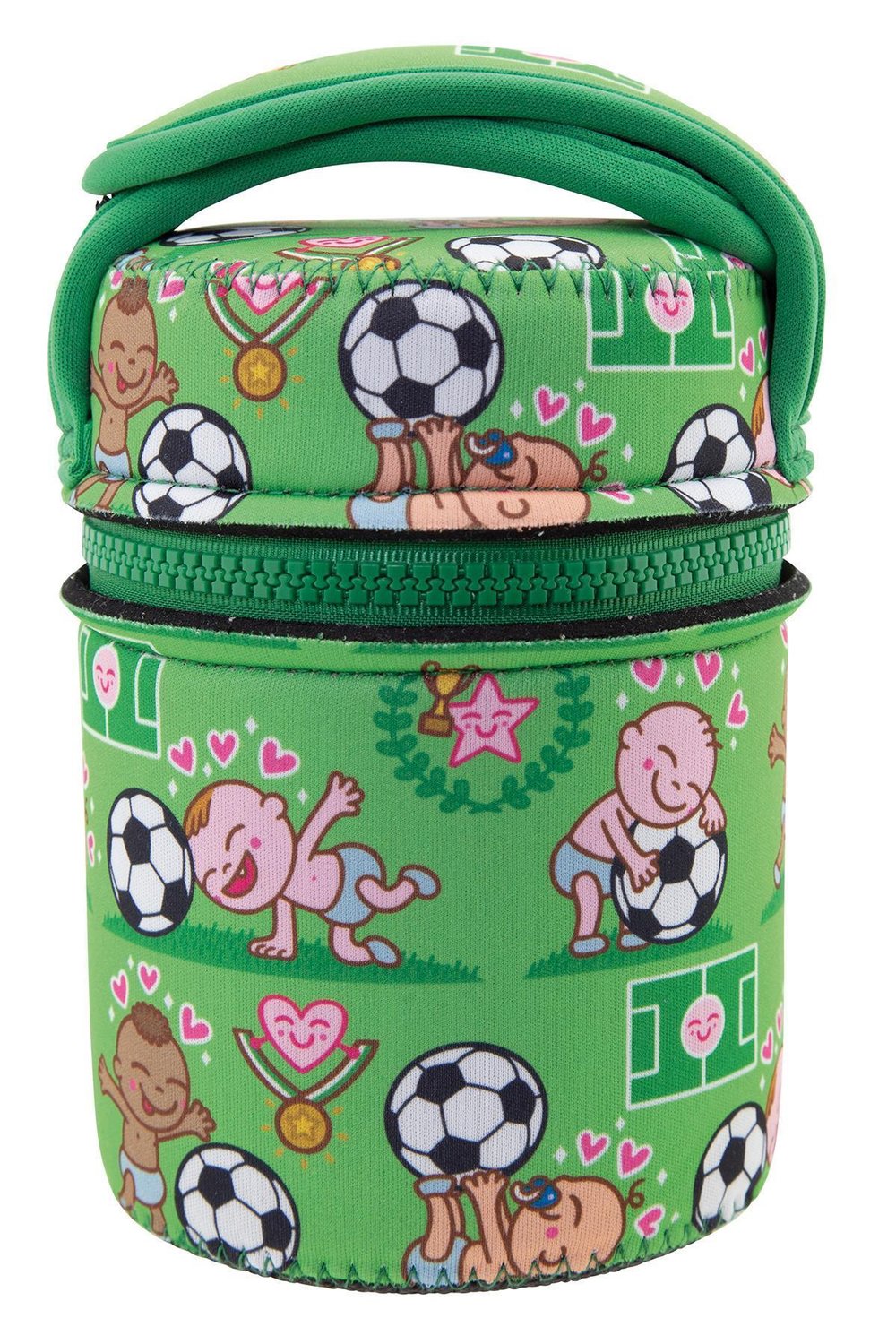 Laken Çelik 18/8 Termos Yemek Sefer Tası+Nprnn Kılıflı 0,50L - Pitxitxi LKLP5P