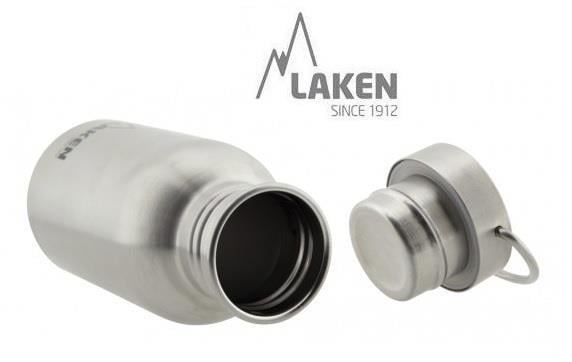 Laken Çelik 18/8 Vintage Basic Şişe 0,50L - Çelik LKBSH50