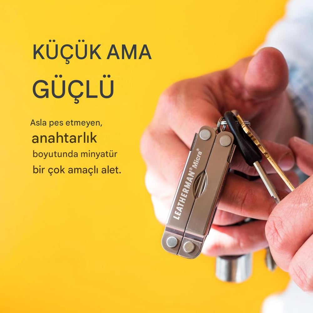 Leatherman MICRA BAYSIDE / BOX Çok Amaçlı El Aleti LEA833591