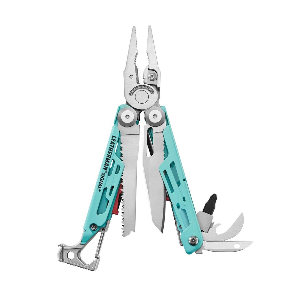 Leatherman SIGNAL AQUA&SILVER BOX LEA833187