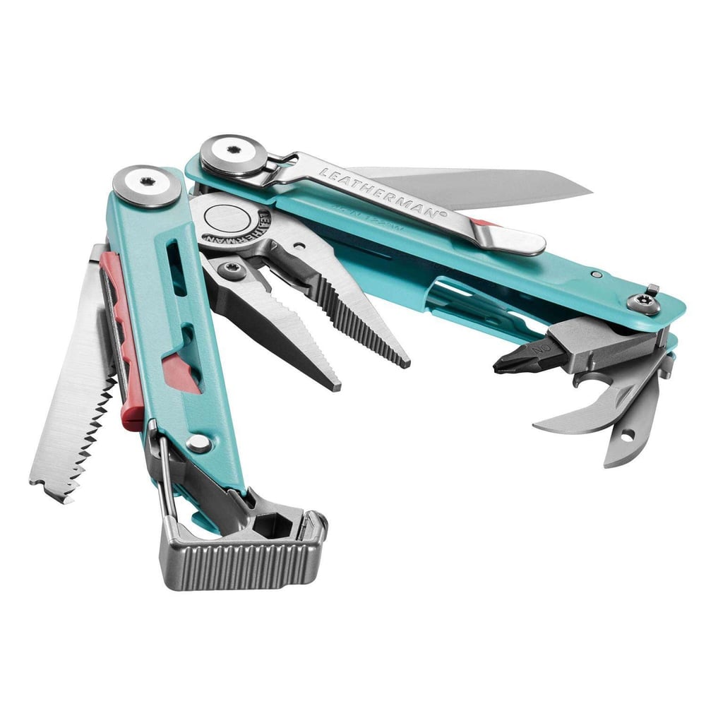 Leatherman SIGNAL AQUA&SILVER BOX LEA833187