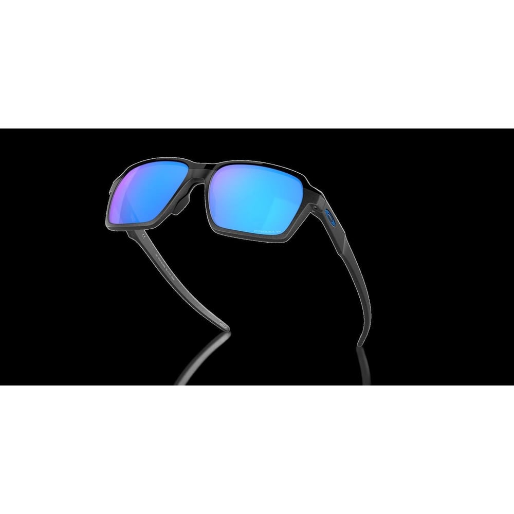 Oakley Parlay Steel w/ PRIZM Sapph Polarize Unısex Gözlük 0OO4143-OAK.4143