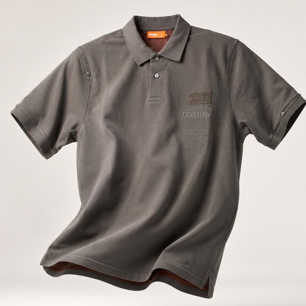 Oxbow Ebert Polo Mc Pıque Pıgmentaıre E8Ebert E8EBERT C14