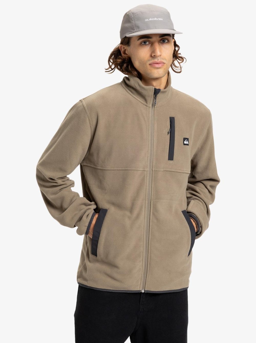 Quiksilver NO DESTINATION FZ Erkek Polar Ceket EQYPF03071-QK.TZC0