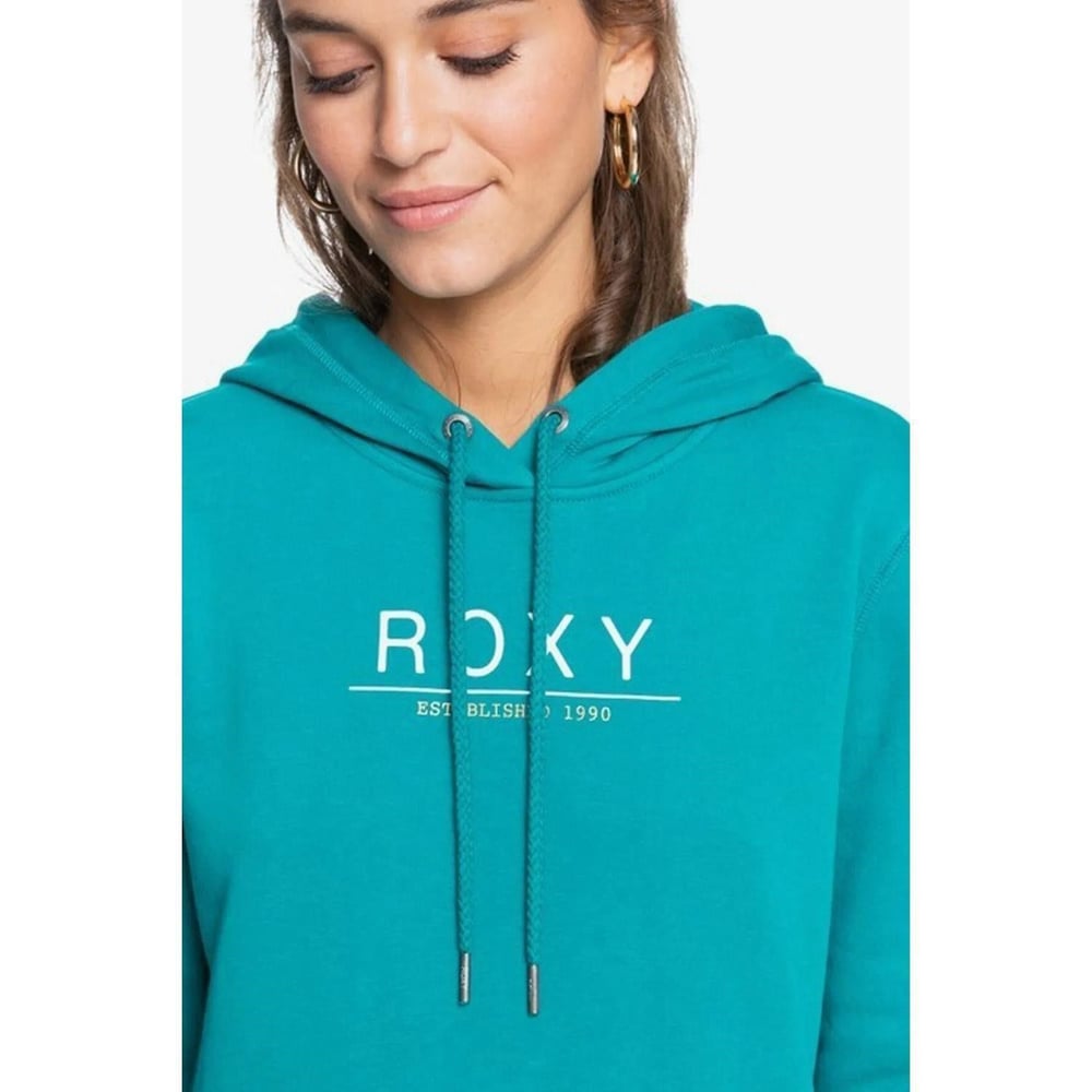 Roxy DAY BREAKS HOODIE BRUSHED Turkuaz Kadın Sweatshırt ERJFT04483