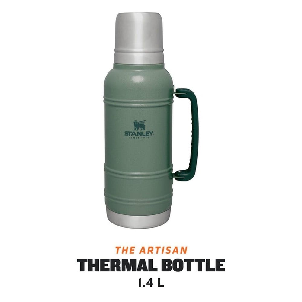 Stanley The Artisan Thermal Bottle 1.4L / 1.5QT Hammertone Green Termos Bardak AS1011429004