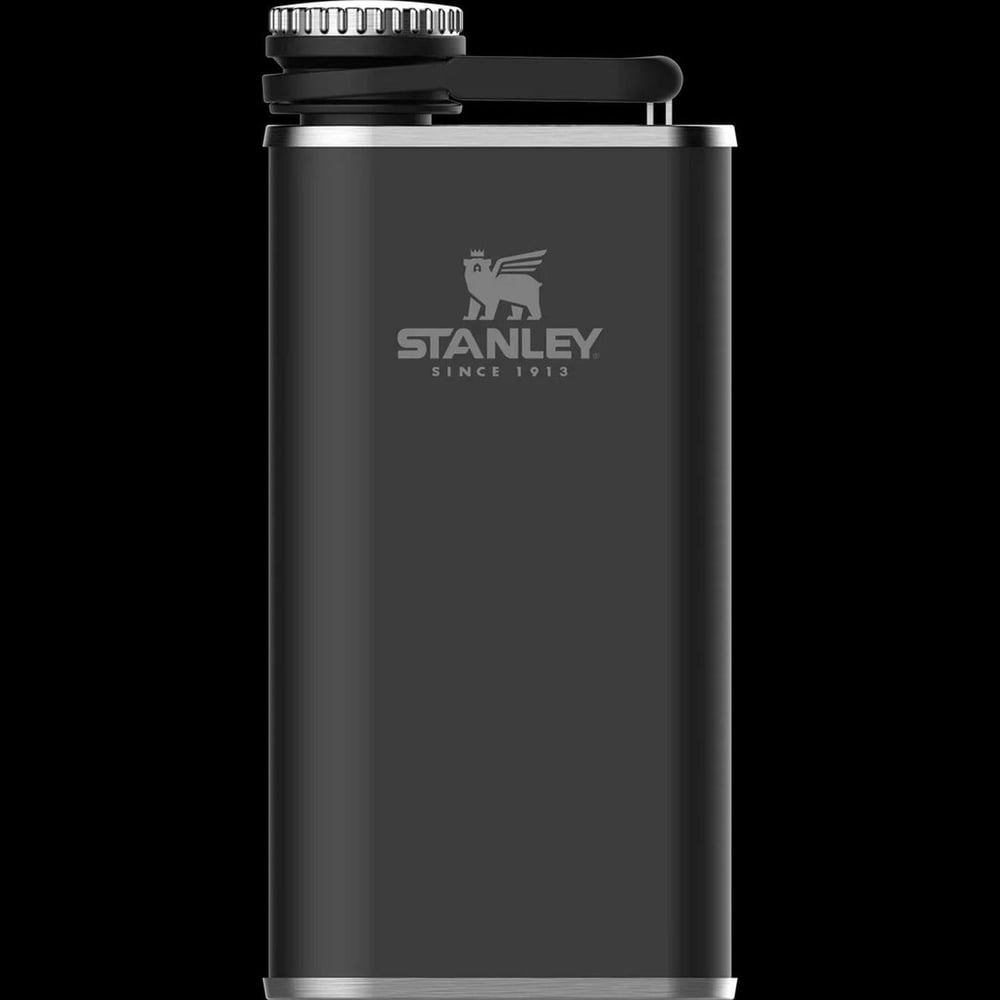 Stanley The Easy-Fill Wide Mouth Flask 0.23L / 8oz Hammertone Black Termos AS10008370071