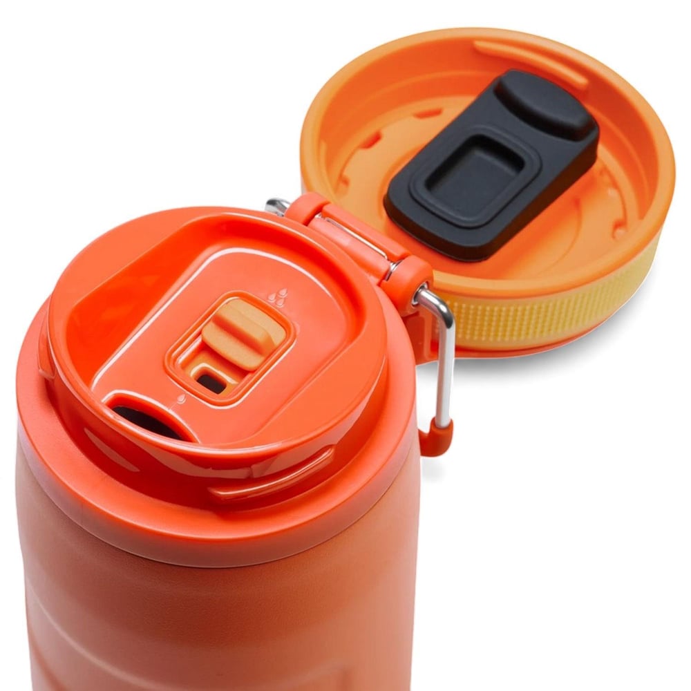 Stanley The IceFlow™ Bottle Twist Flip 0.47L / 16oz Goldenrod Coral Termos AS1012106180