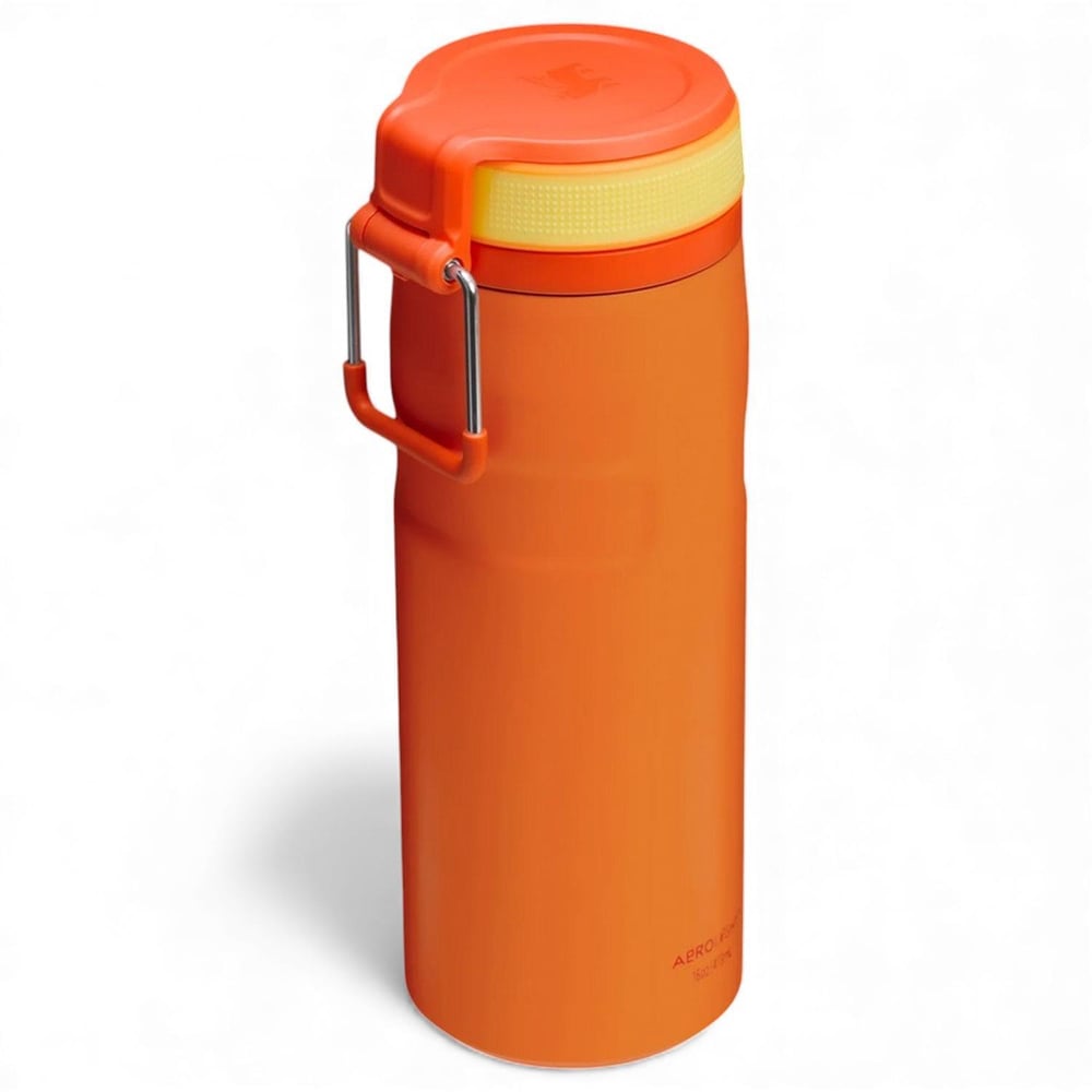 Stanley The IceFlow™ Bottle Twist Flip 0.47L / 16oz Goldenrod Coral Termos AS1012106180