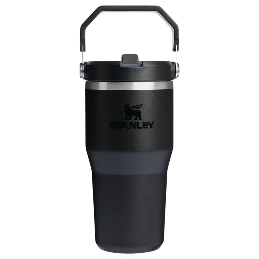 Stanley The IceFlow™ Flip Straw 2.0 Tumbler 0.6L / 20oz Black 2.0 Termos AS1012044045