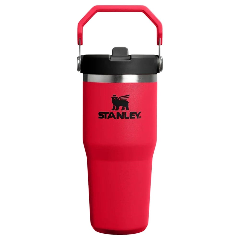 Stanley The IceFlow™ Flip Straw 2.0 Tumbler 0.41L / 14oz Chili Black Termos AS10120450121