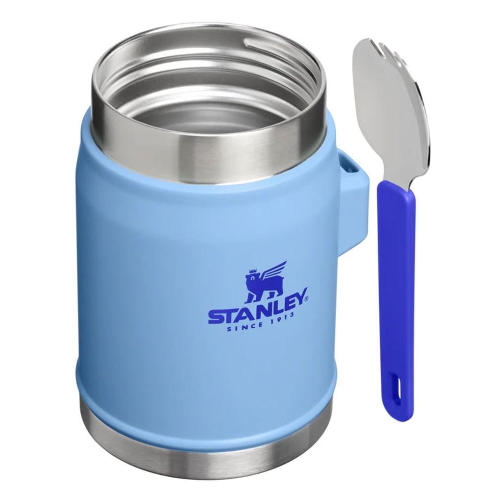 Stanley The Legendary Food Jar + Spork 0.4L / 14oz Blue Sky Termos AS10113530113