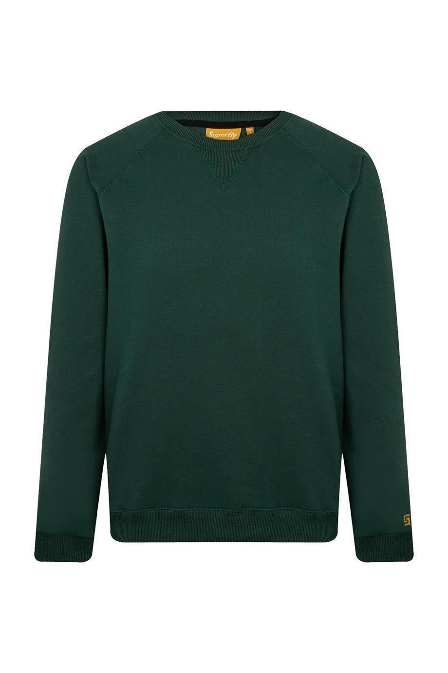 Superfly Bisiklet Yaka Erkek Basic Sweatshirt SPF101232323607