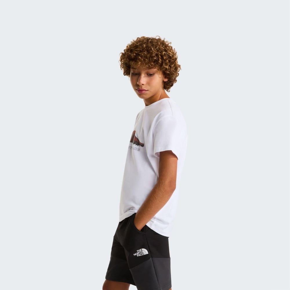 The North Face B MOUNTAIN NIGHT RELAXED SS TEE Genç Tişört NF0A8G1UFN41