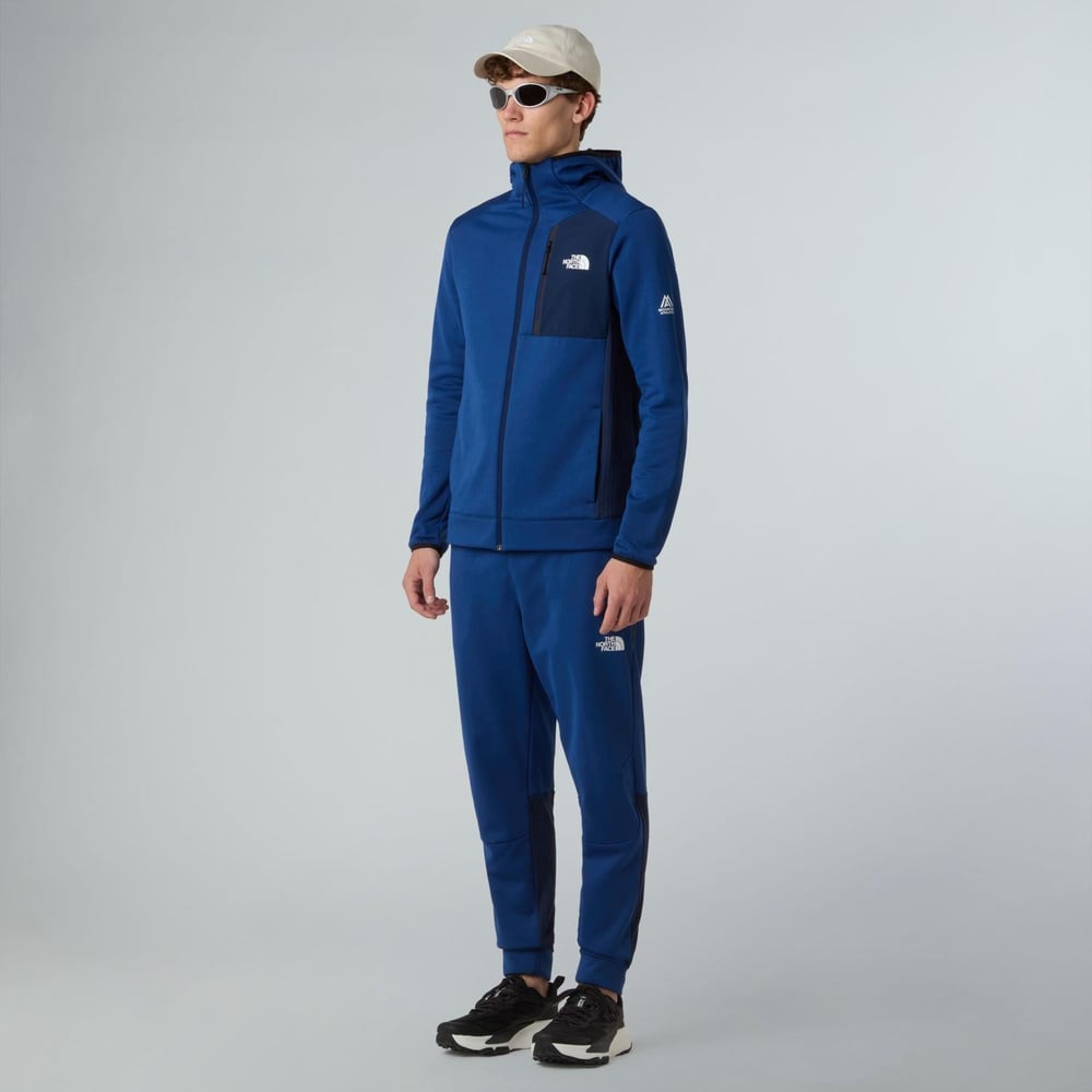 The North Face Erkek Mountain Athletics Tam Fermuarlı Kapüşonlu Polar Ceket Nf0A8Dy78Z41