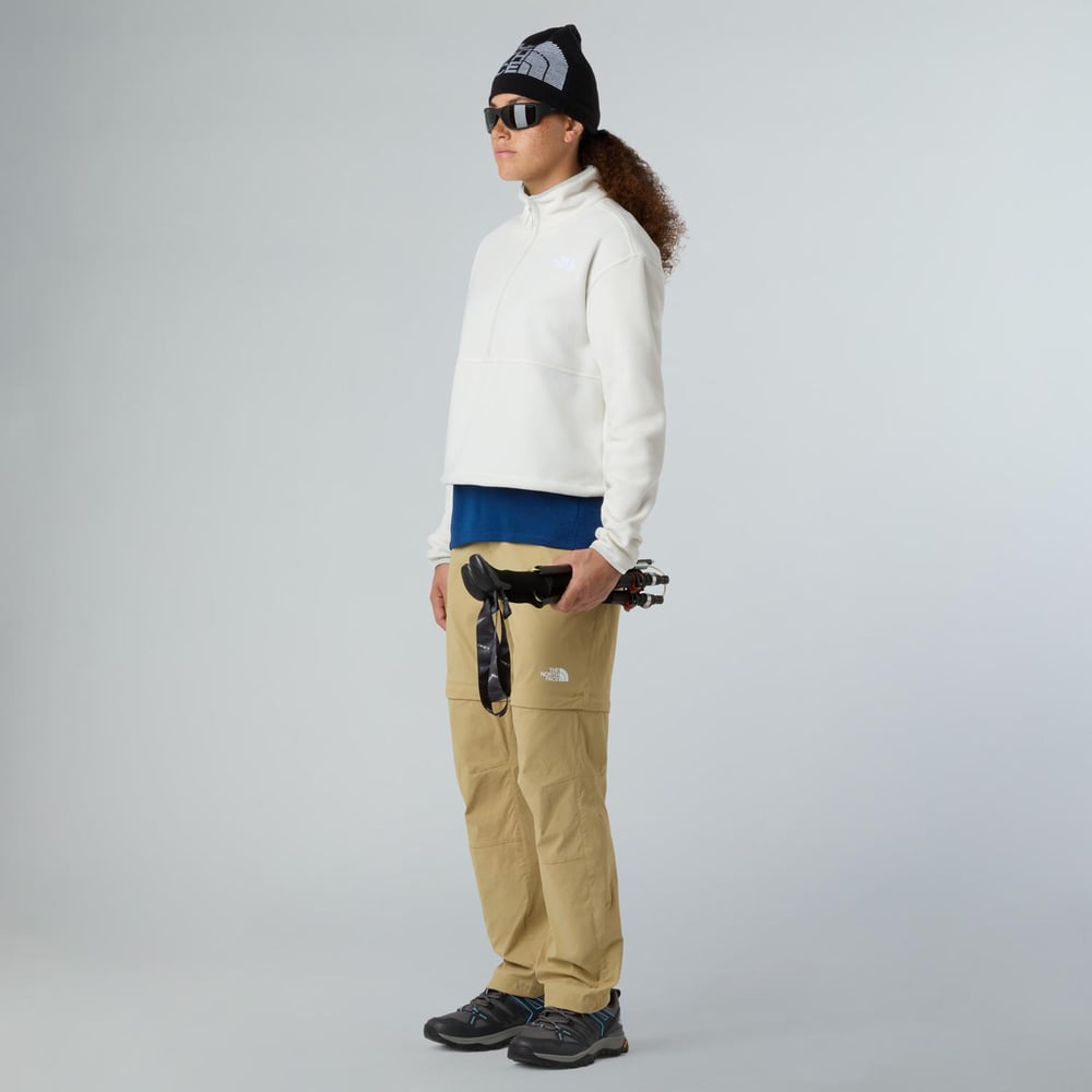 The North Face Kadın Glacier 1/2 Fermuarlı Kısa Polar NF0A8D2CQLI1