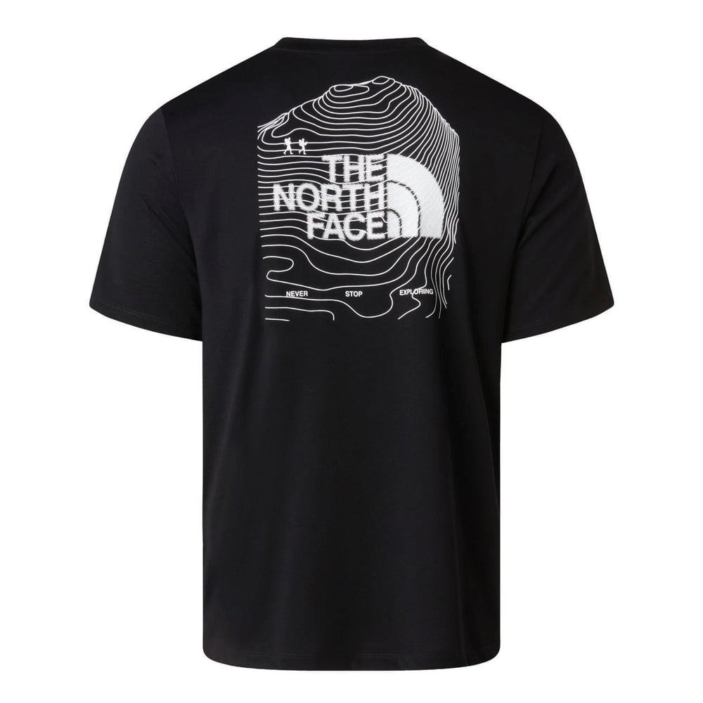 The North Face M BITMAP LOGO SHORT SLEEVES TEE-GRAPHIC Erkek Tişört NF0A8FTVJK31
