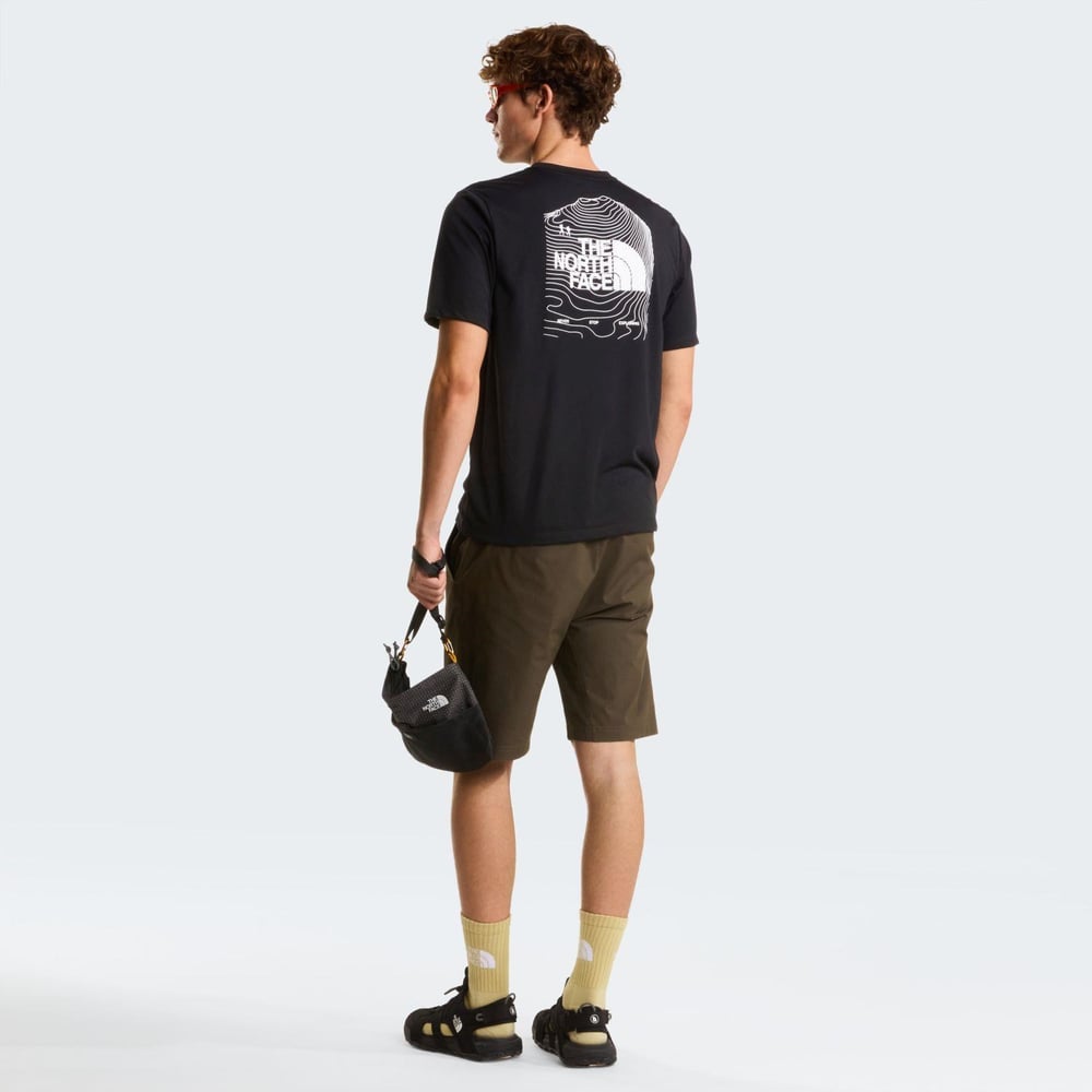 The North Face M BITMAP LOGO SHORT SLEEVES TEE-GRAPHIC Erkek Tişört NF0A8FTVJK31