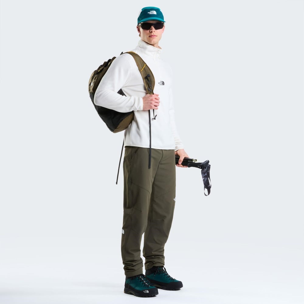 The North Face M GLACIER 1/4 ZIP - EMBROIDERED LOGO Erkek Sweatshirt NF0A8HRWQLI1