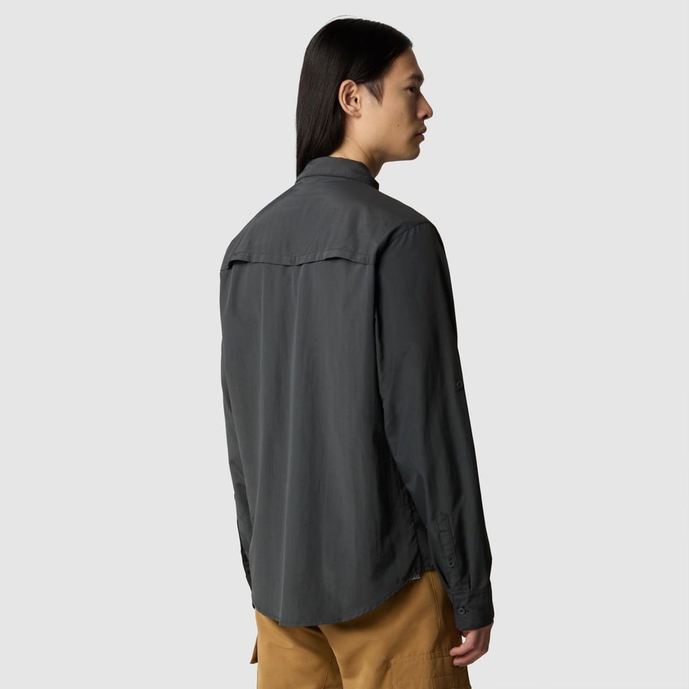 The North Face M L/S SEQUOIA Erkek Gömlek NF0A4T180C51 Gri
