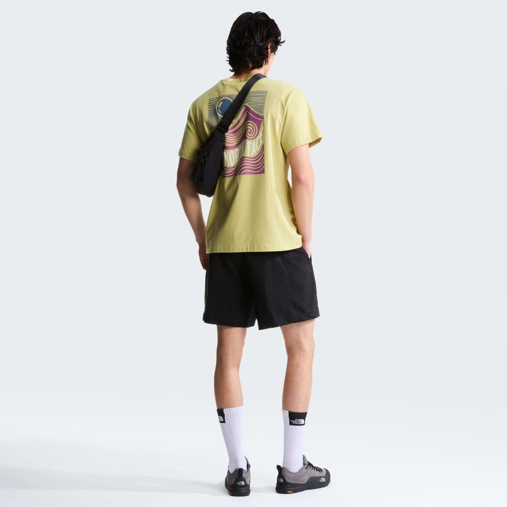 The North Face M MOUNTAIN ESCAPE RELAXED SHORT SLEEVE T Erkek Tişört NF0A8GB1G731