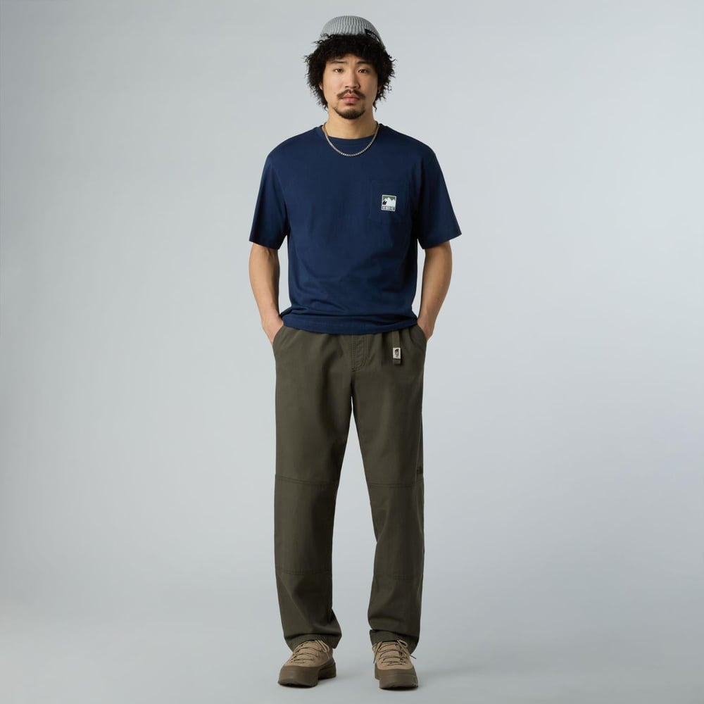 The North Face M MOUNTAIN LOGO RELAXED S/S POCKET TEE Erkek Tişört NF0A8E3M8K21