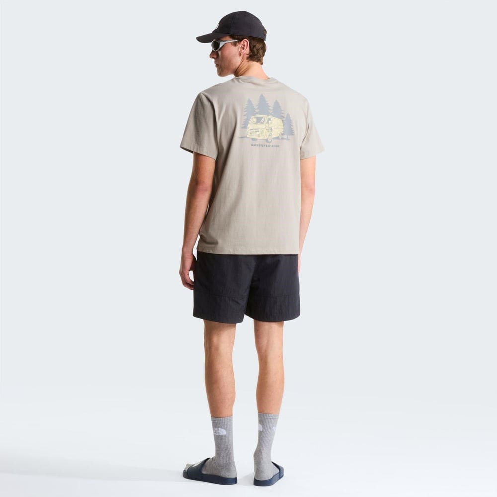 The North Face M VAN LIFE RELAXED SHORT SLEEVE TEE-GRAP Erkek Tişört NF0A8GQN2MB1