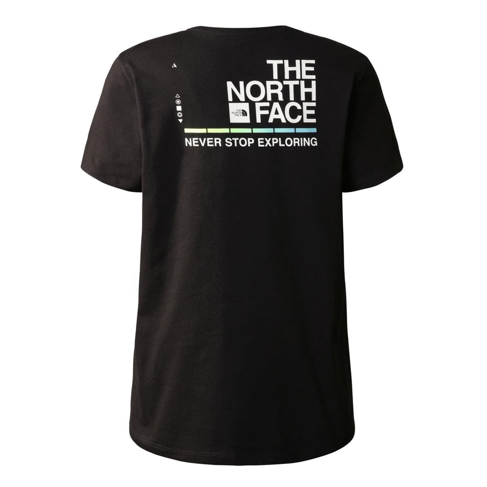 The North Face W FOUNDATION GRAPHIC - EU Kadın Tişört  NF0A55B2R0G1