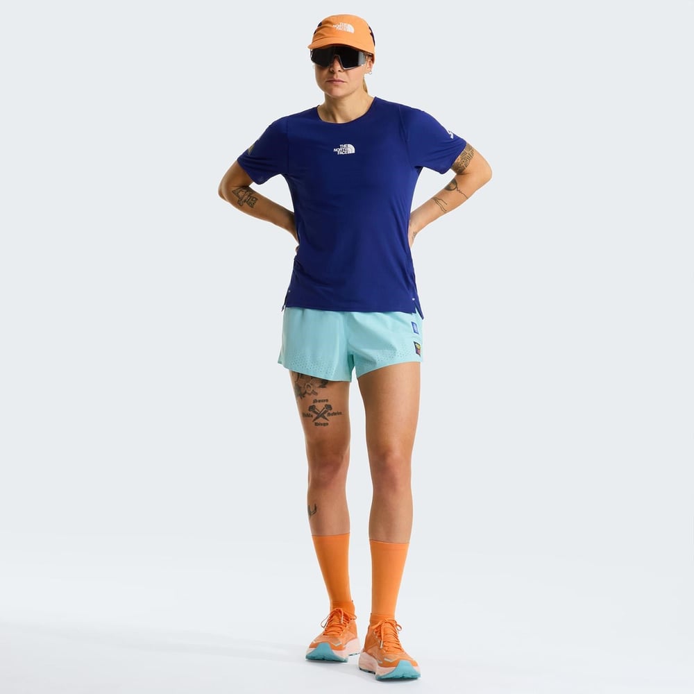 The North Face W SUMMIT HIGH TRAIL SS - GRAPHIC Kadın Tişört NF0A8HW5NLV1
