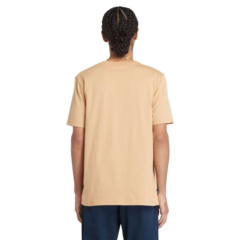 Timberland Camo Linear Logo Erkek Tişört  TB0A5UNFEH31