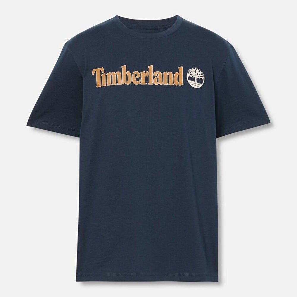 Timberland KENNEBEC RIVER Back Camo Tree Logo Short Erkek Tişört TB0A2FKZ4331