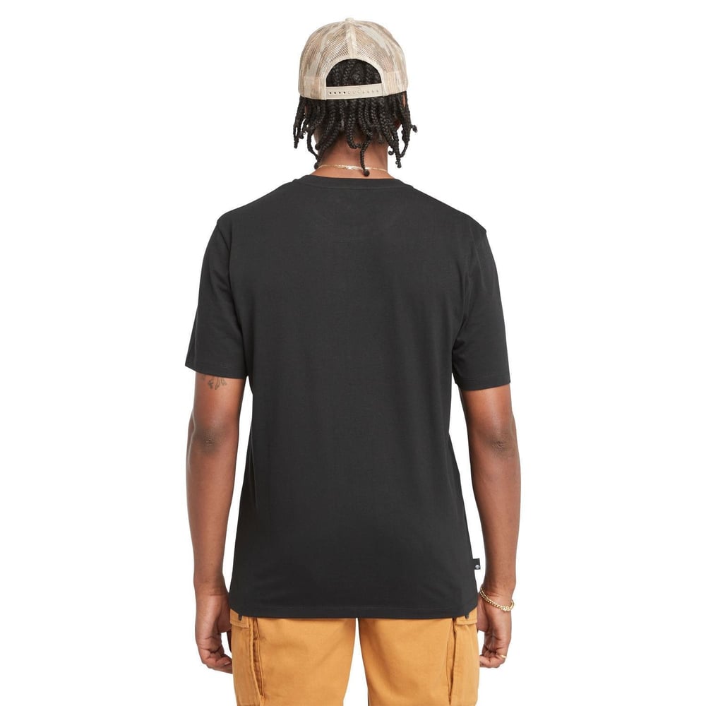 Timberland Short Sleeve Front Graphic Tee Erkek T-Shirt TB0A5UDB0011