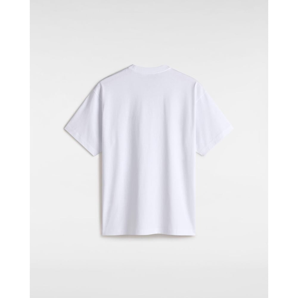 Vans LEFT CHEST II LOOSE Erkek Tişört VN000P1PWHT1