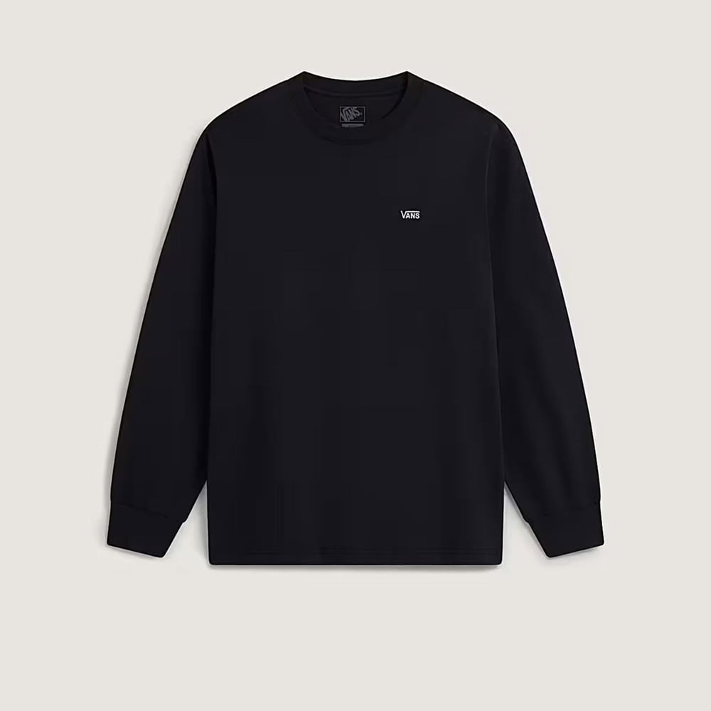 Vans Left Chest II Loose LS Tee Erkek Tişört VN0010FJBLK1