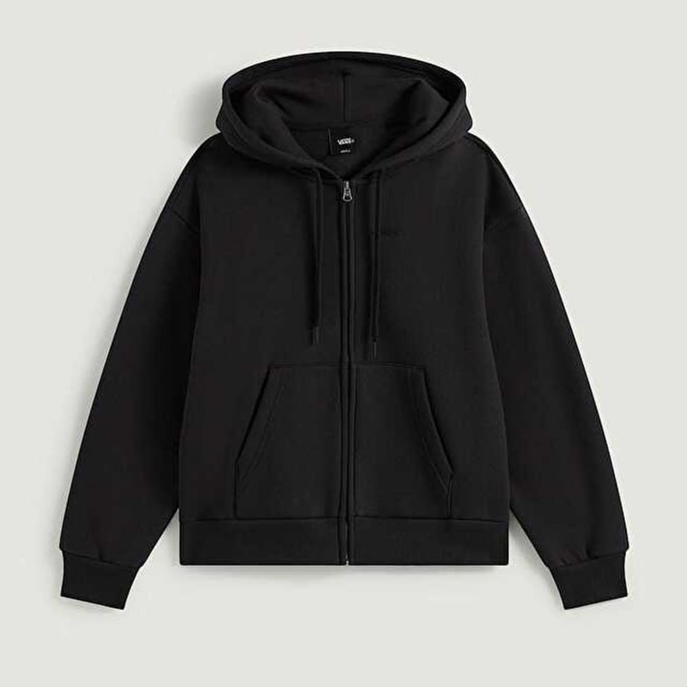 Vans Salton Full-Zip Kadın Sweatshirt VN000W1BBLK1
