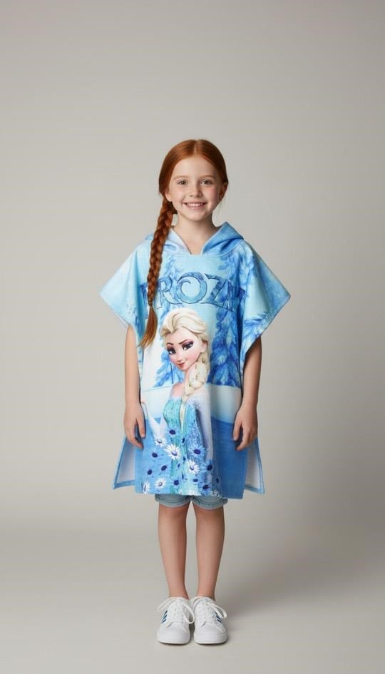 FROZEN MAVİ HAVLU PAREO
