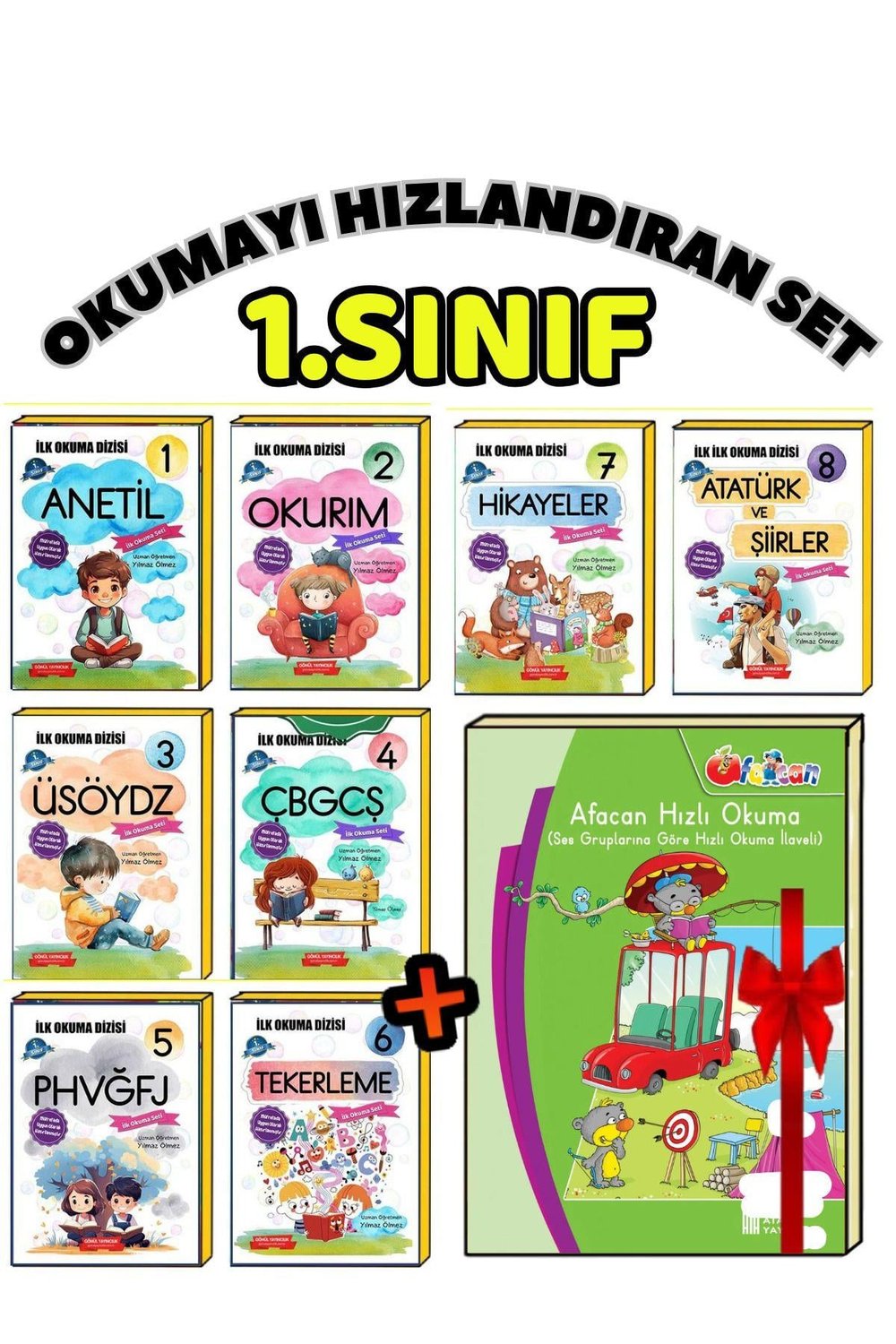 1.sınıf Afacan Kolay Hızlı Okuma Seti (  Öğretmen Tavsiyeli )