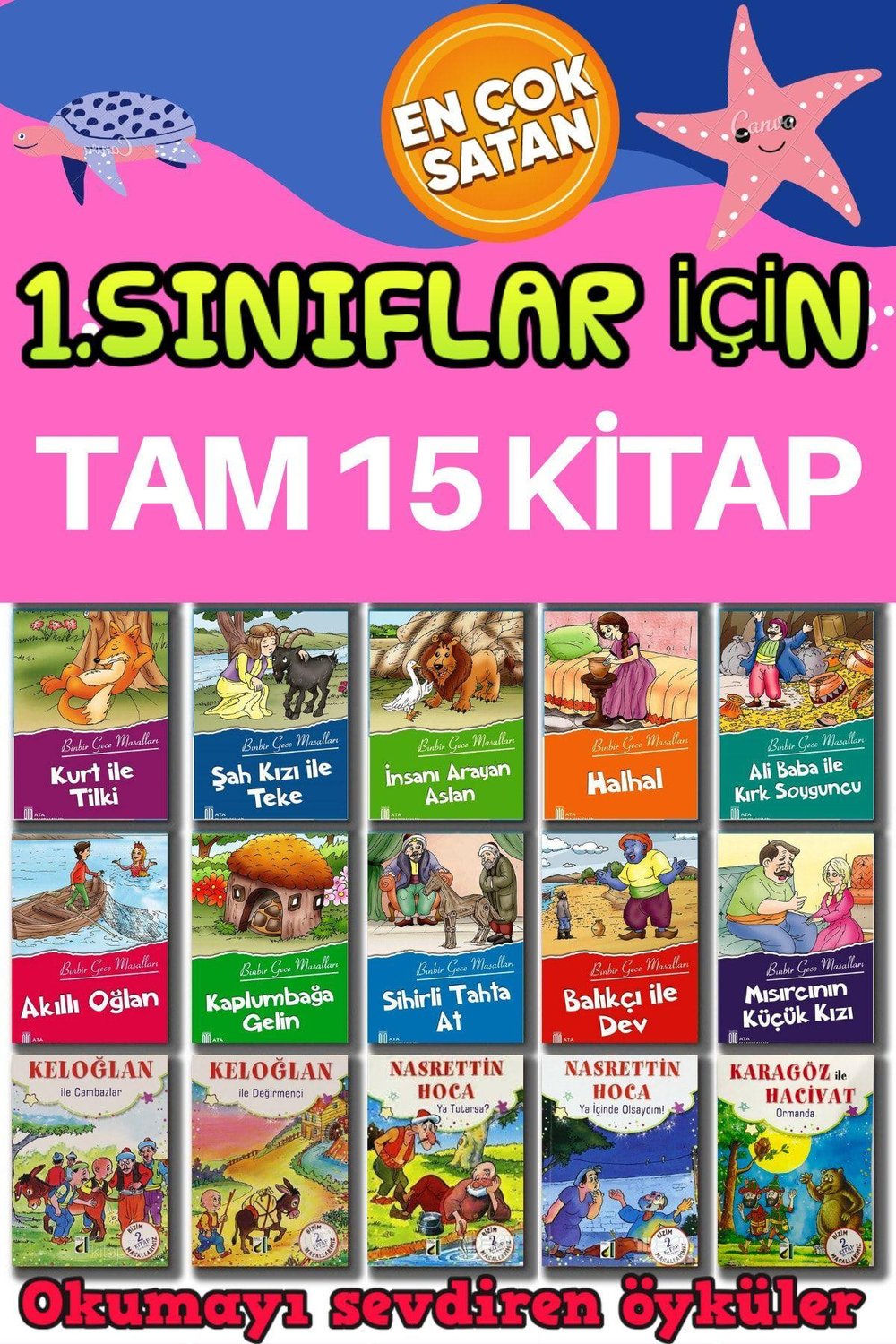 1.sınıflar Için Okuma Alışkanlığı Kazandıran Eğlenceli Kitaplar