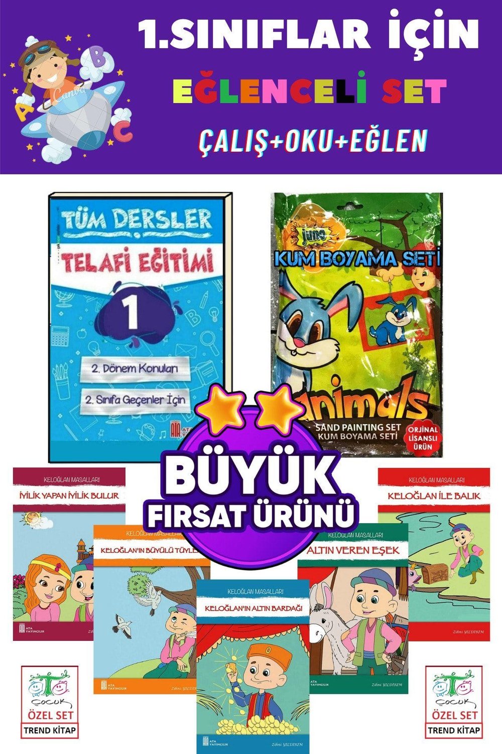 1.sınıf Öğrencileri Için Eğlenceli Set