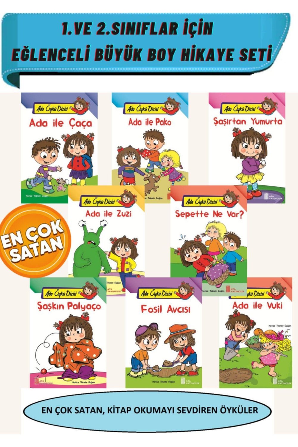 1.ve 2.sınıflar Için Eğlenceli Rengarenk 8li Okuma Dizisi
