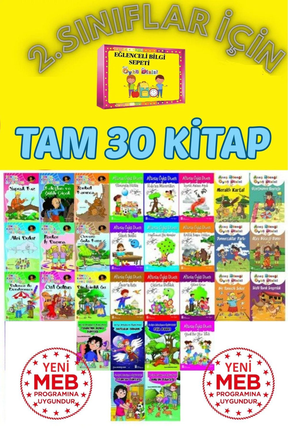 2.sınıf Kitaplığı Için (2.SINIFLARIN KEYİFLE OKUYACAĞI 30Lİ HİKAYE SETİ)