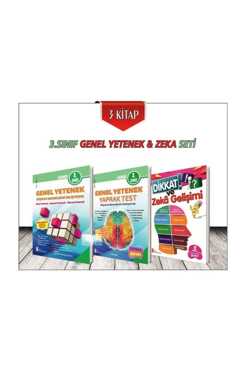 3.sınıf Genel Yetenek Ve Zeka Seti 3 Kitap 9991000000152