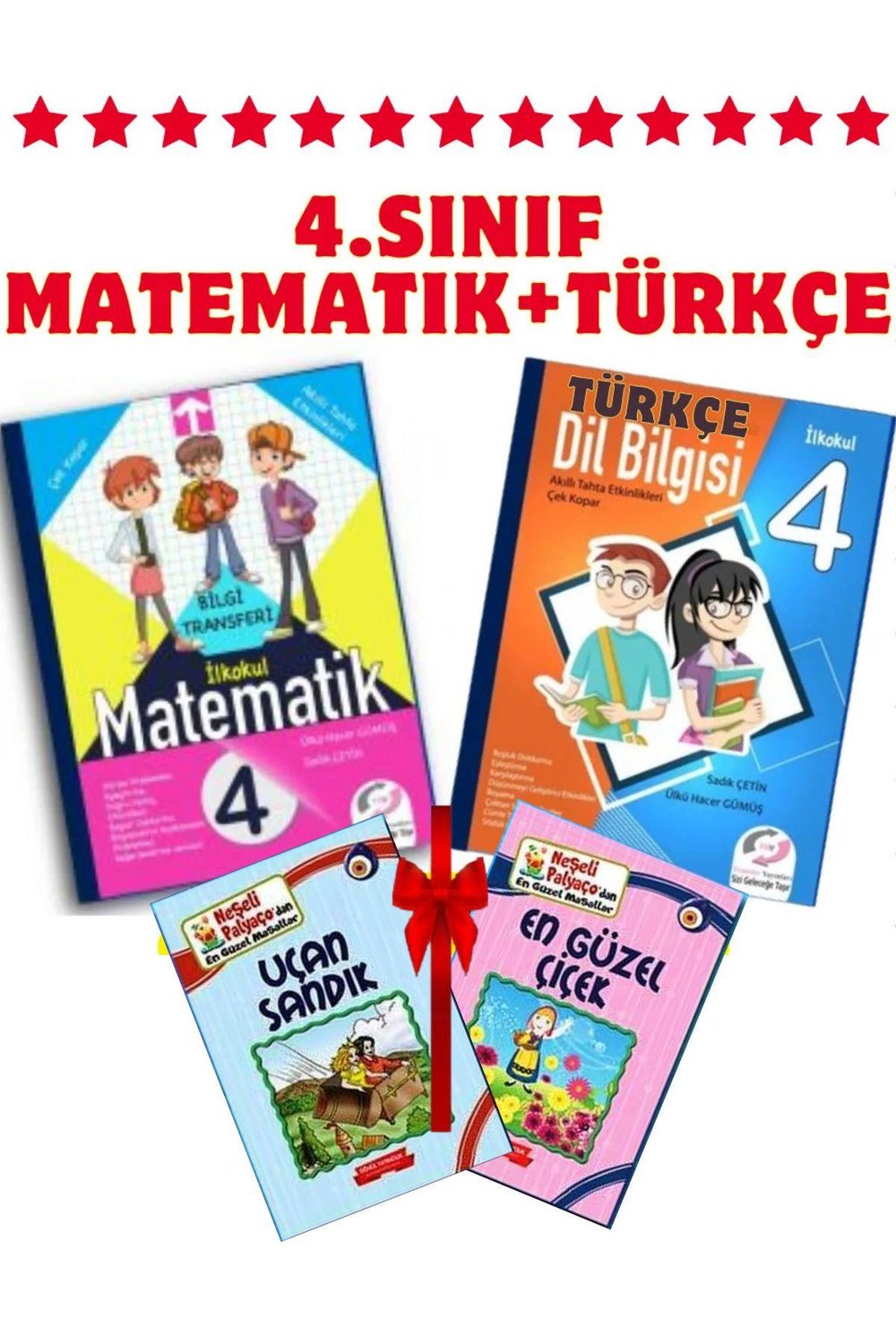 4.sınıf Matematik Türkçe Adet Macera Kitabı Karışık Süper Set