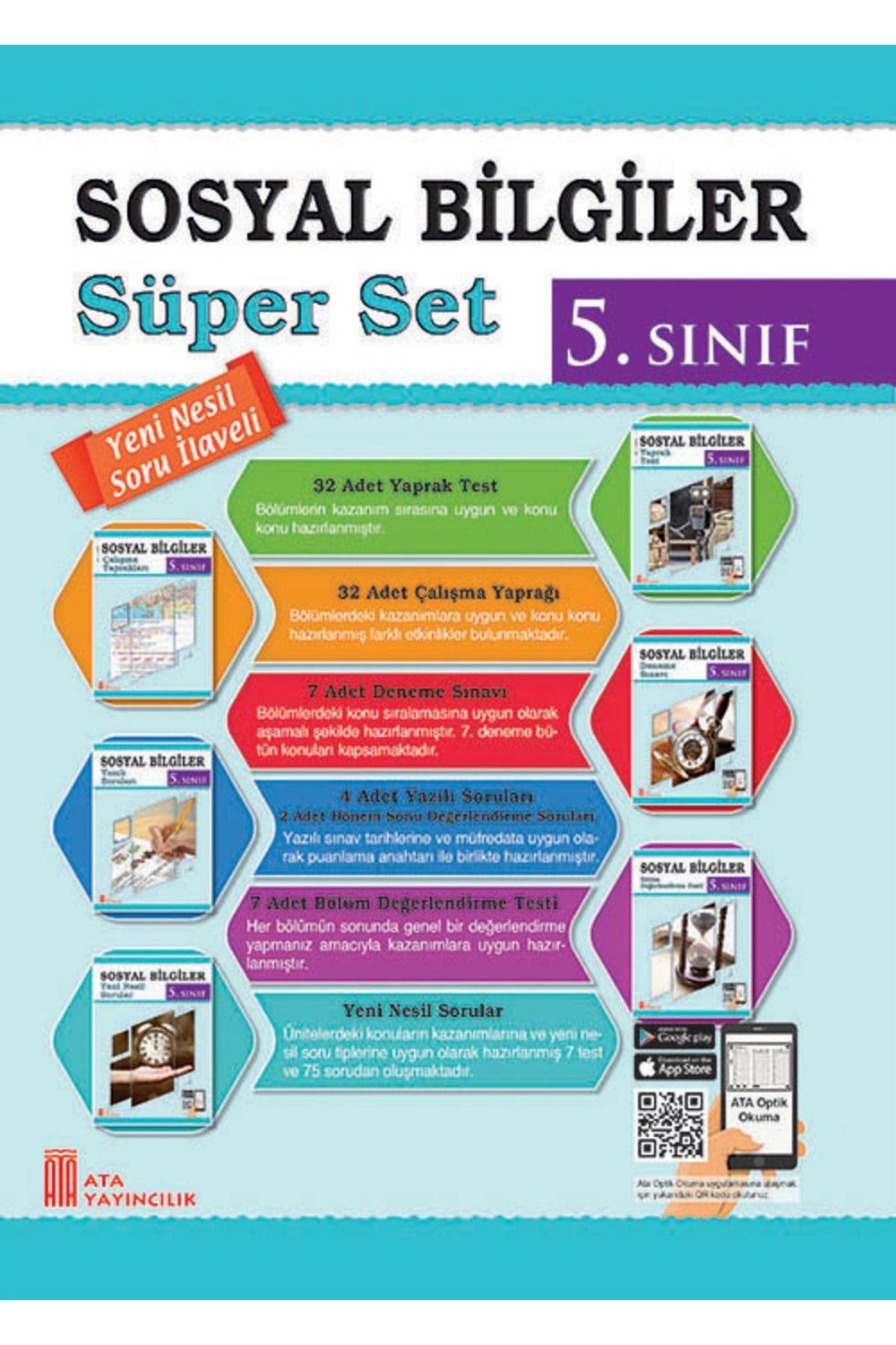 5. Sınıf Sosyal Bilgiler Süper Set