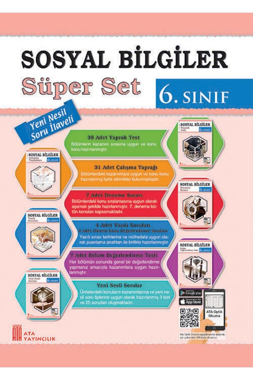 6. Sınıf Sosyal Bilgiler Süper Set