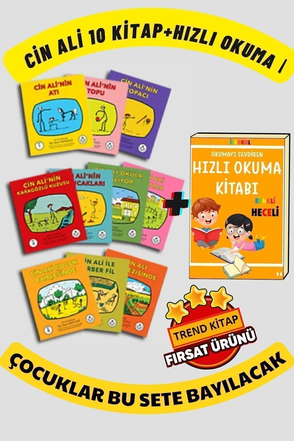 Cin Ali Serisi 10 Kitap
