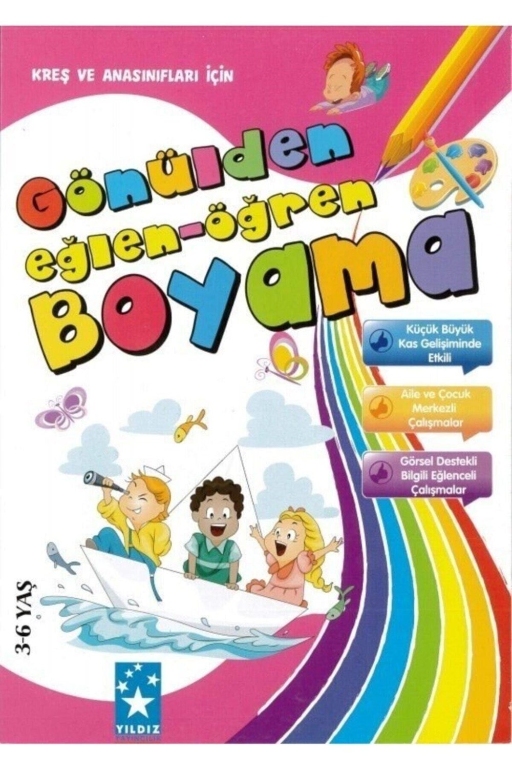 Gönülden Eğlen Öğren Boyama Kitabı