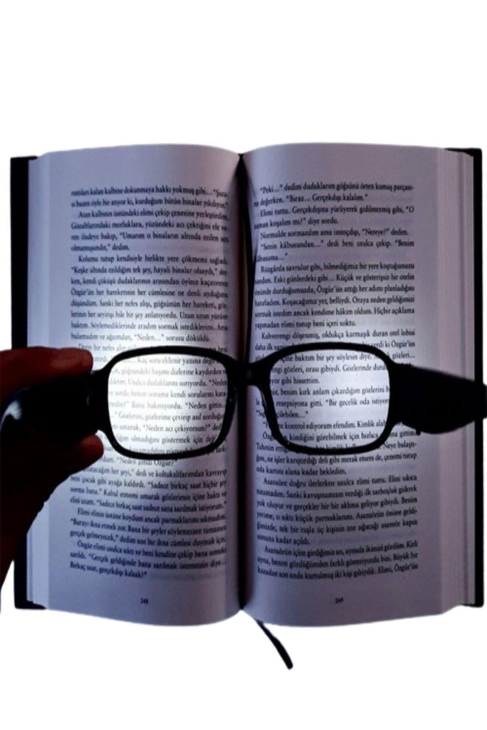 Led Işıklı Kitap Okuma Gözlüğü Özel Kutulu