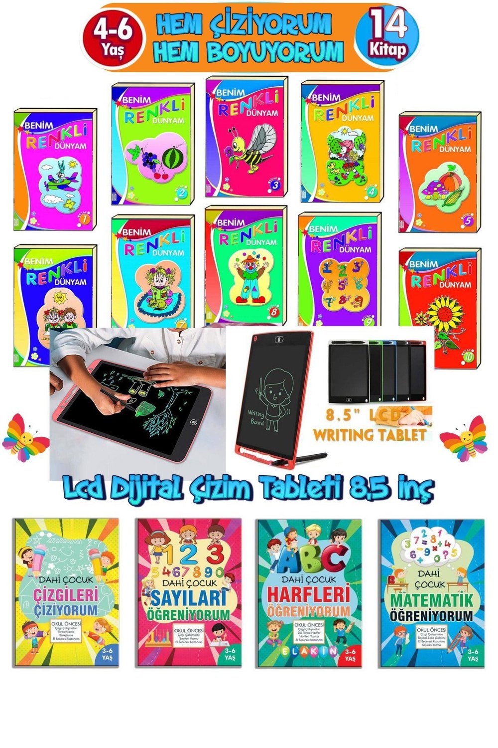 Okul Öncesi 4-6 Yaş Eğitim Seti