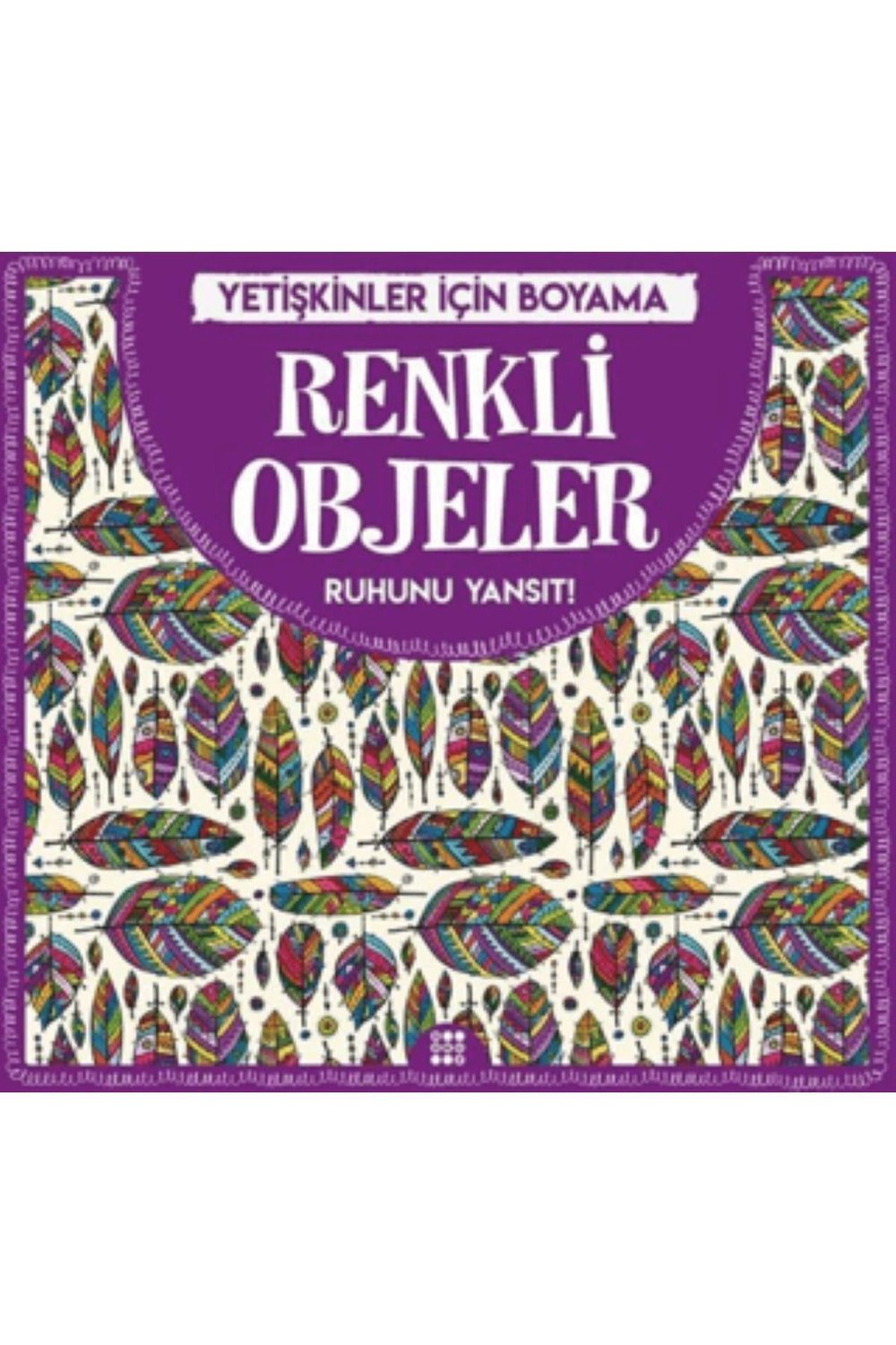 Yetişkinler İçin Renkli Boyama Seti (3 Kitap) Renkli Kızlar, Renkli Evler, Renkli Objeler